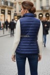 Vesta Rory bleumarin cu doua fete si buzunare