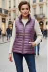 Vesta Rory lila cu doua fete si buzunare
