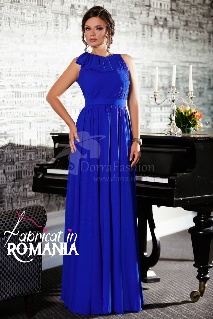 One night Boost nationalism Rochie Ariel - albastru regal - din categoria ROCHII (Dorra Fashion Online  SRL)